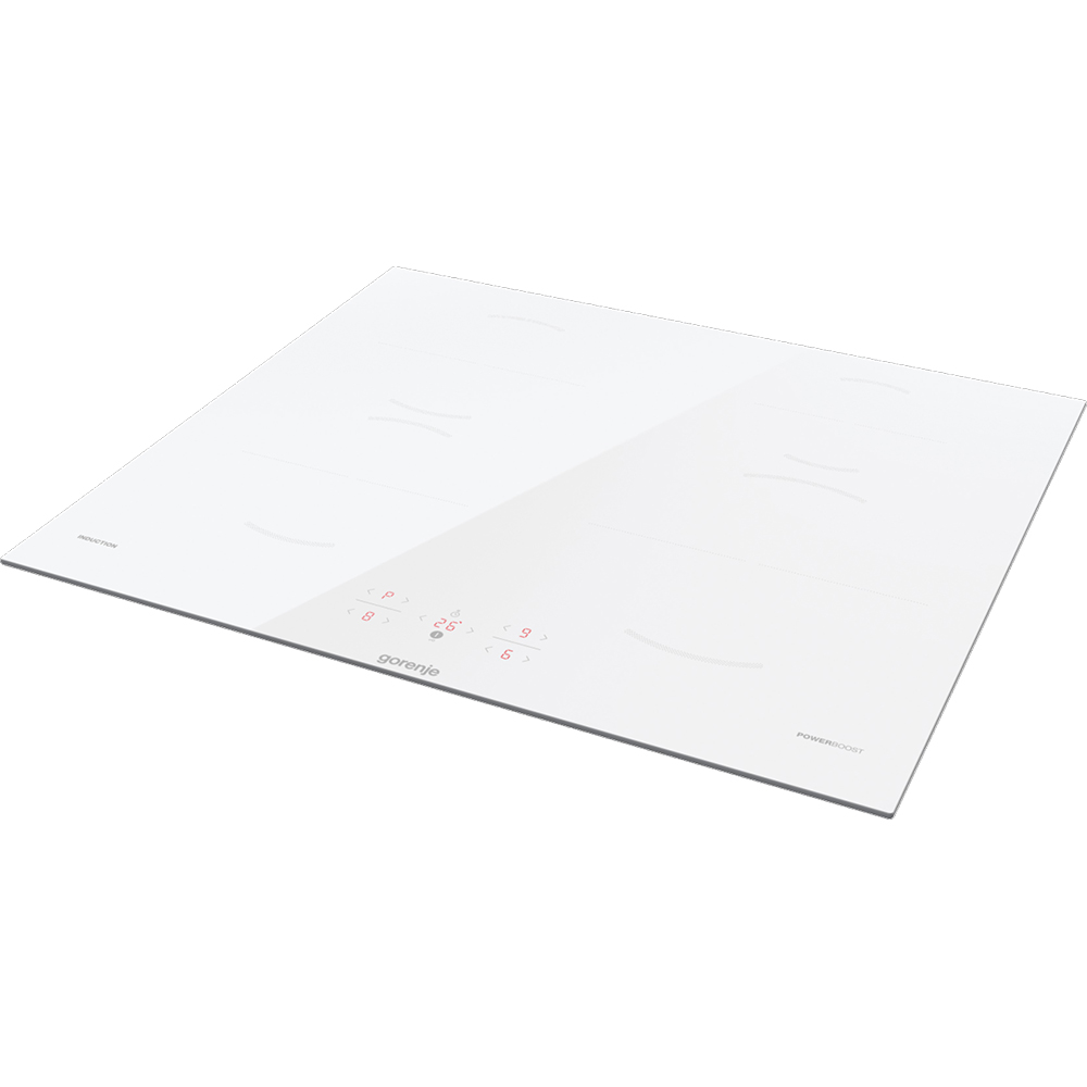 Plita incorporabila GORENJE GI6401WSC, Inductie, 4 arzatoare, Touch Control, alb