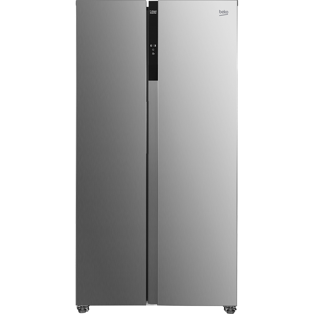 Side by Side BEKO GNO5324XPN, No Frost, 532 l, H 177 cm, Clasa C, inox