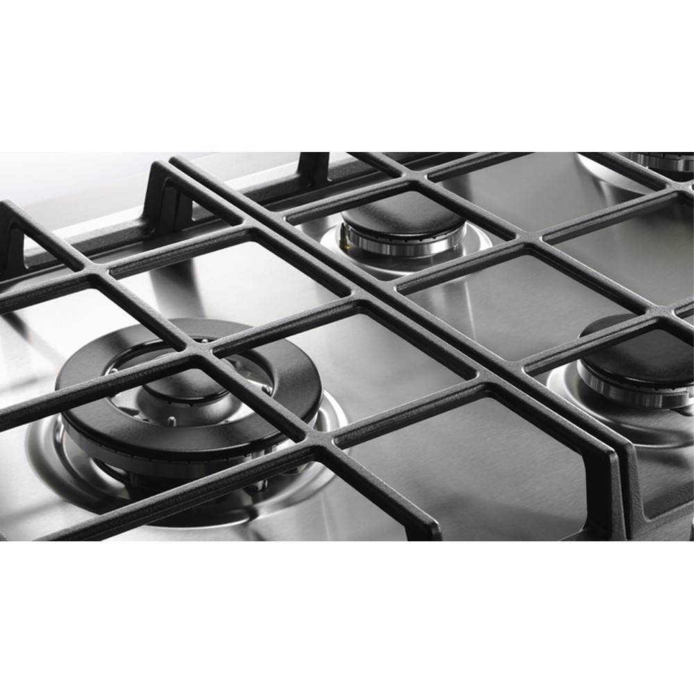 Plita incorporabila ELECTROLUX GPE363RBK, Gaz, 4 arzatoare, Wok, negru