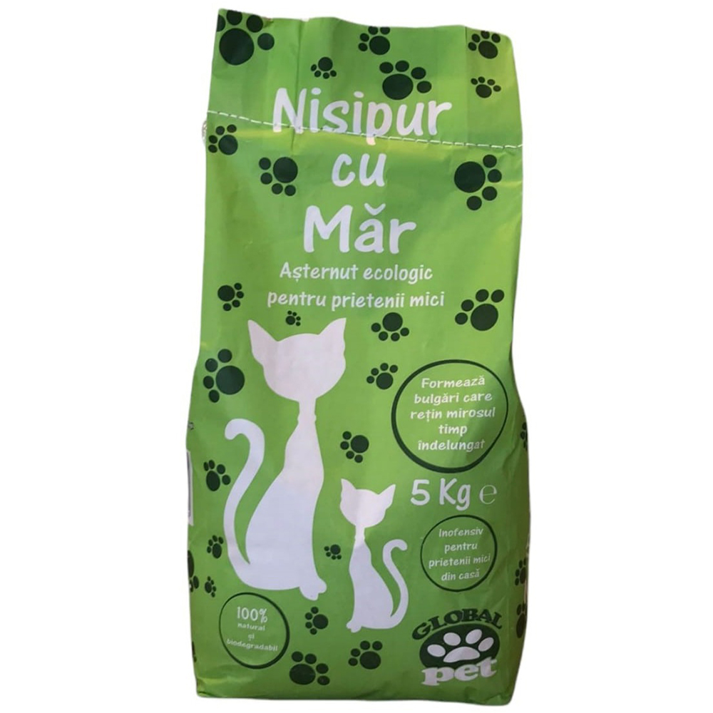 Asternut igienic pentru pisici NISIPUR Mar, 5 kg