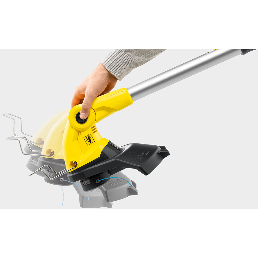 Trimmer electric gazon KARCHER LTR 18-30, latime lucru 30cm, 7800rpm, fara acumulator