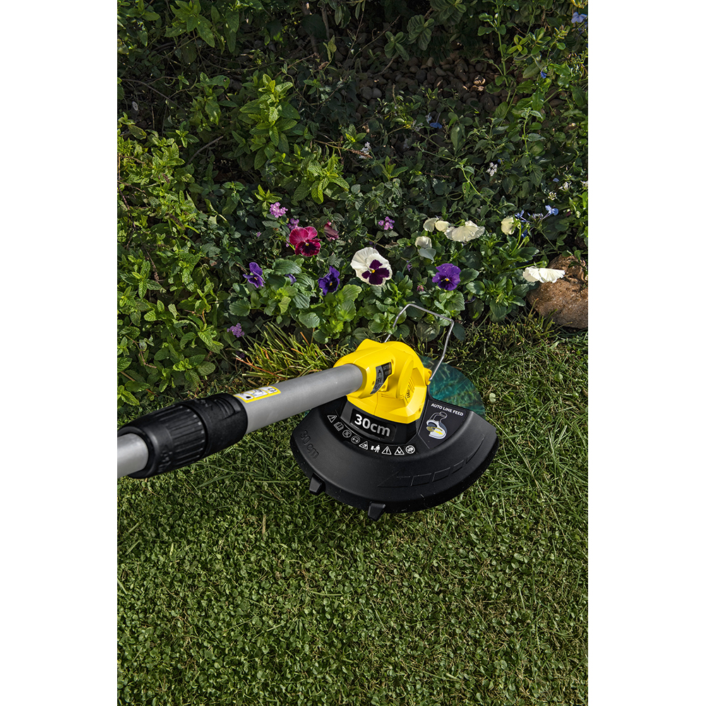 Trimmer electric gazon KARCHER LTR 18-30, latime lucru 30cm, 7800rpm, fara acumulator