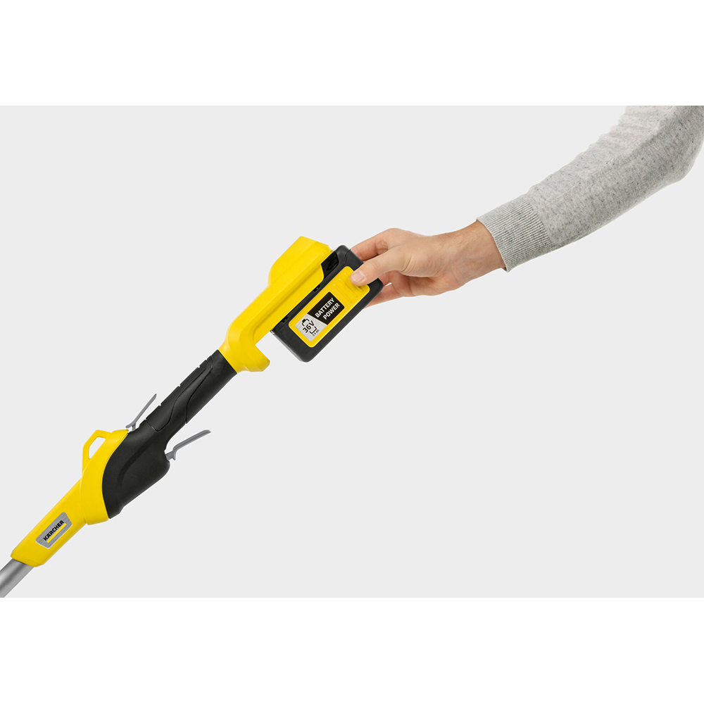Trimmer electric gazon KARCHER LTR BATTERY 36-33, latime lucru 28-33cm, 7000rpm, acumulator 2.5Ah
