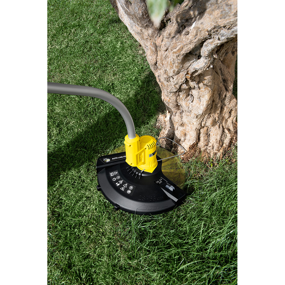 Trimmer electric gazon KARCHER LTR BATTERY 36-33, latime lucru 28-33cm, 7000rpm, acumulator 2.5Ah