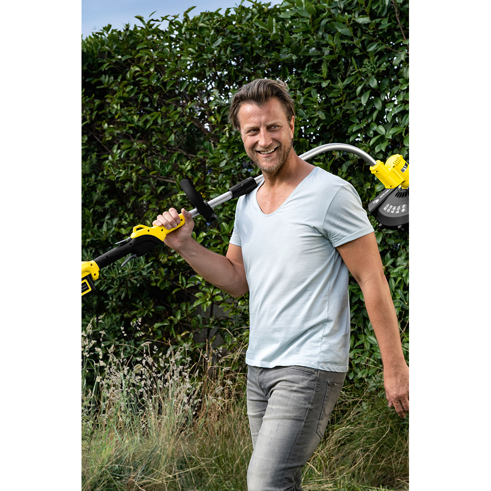 Trimmer electric gazon KARCHER LTR BATTERY 36-33, latime lucru 28-33cm, 7000rpm, acumulator 2.5Ah