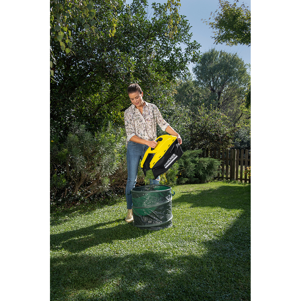 Masina de tuns iarba pe acumulator KARCHER LMO 18-36, Electrica, latime taiere 36 cm, cos 45L, galben
