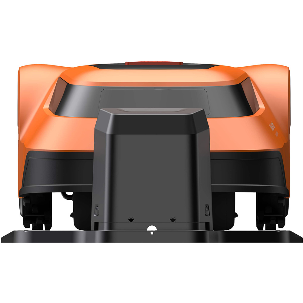 Robot de tuns iarba pe acumulator EZVIZ RM600, Electric, 2.5Ah, IPX6, latime taiere 20 cm, portocaliu