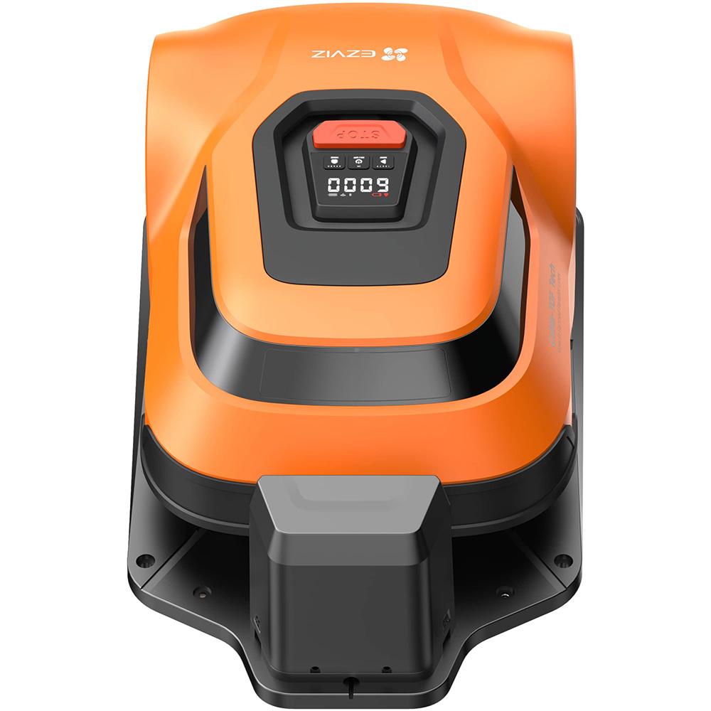 Robot de tuns iarba pe acumulator EZVIZ RM600, Electric, 2.5Ah, IPX6, latime taiere 20 cm, portocaliu