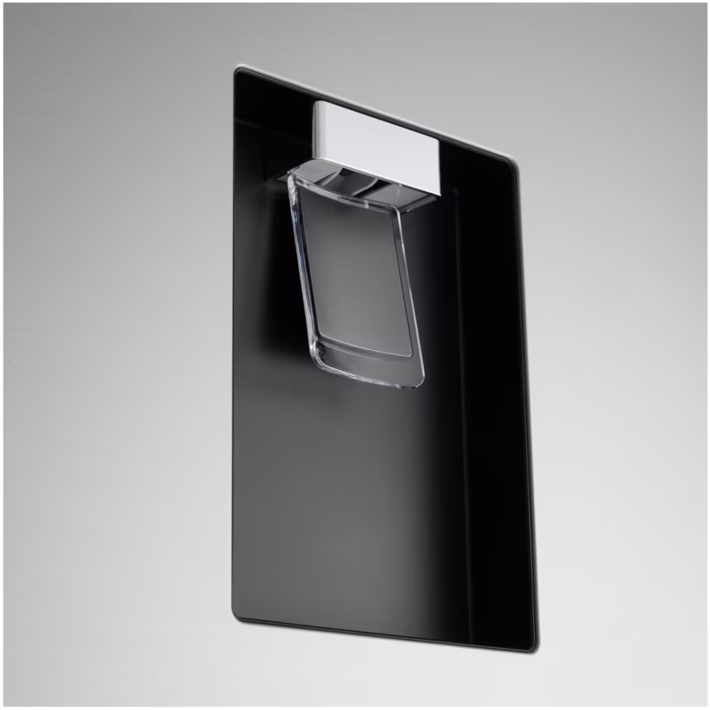 Frigider cu doua usi LG GTFV61PYBQD, No Frost, 609 l, H 186 cm, Clasa E, Dozator apa, ThinQ, argintiu