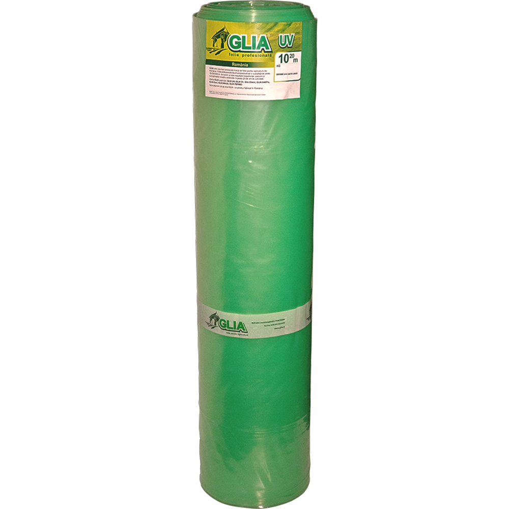 Folie solar GLIA, UV, 0.15 mm, 50 m/rola, verde