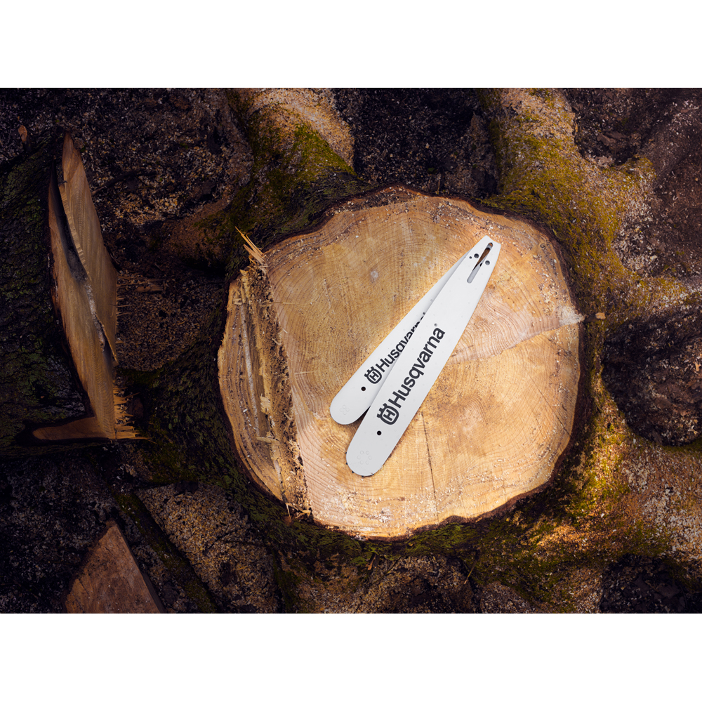 Sina de ghidaj HUSQVARNA Mini Laminated Small Bar, 35 cm (14 inch), pas 3/8 inch, canal 1.3 mm