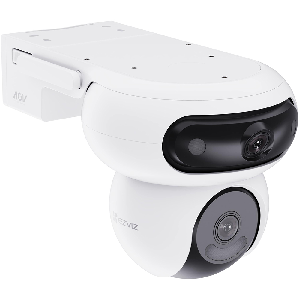 Camera IP Wireless exterior EZVIZ HB90 Dual, 2K+, 4MP, IR 35 metri, Motion Detection, Audio bidirectional, alb