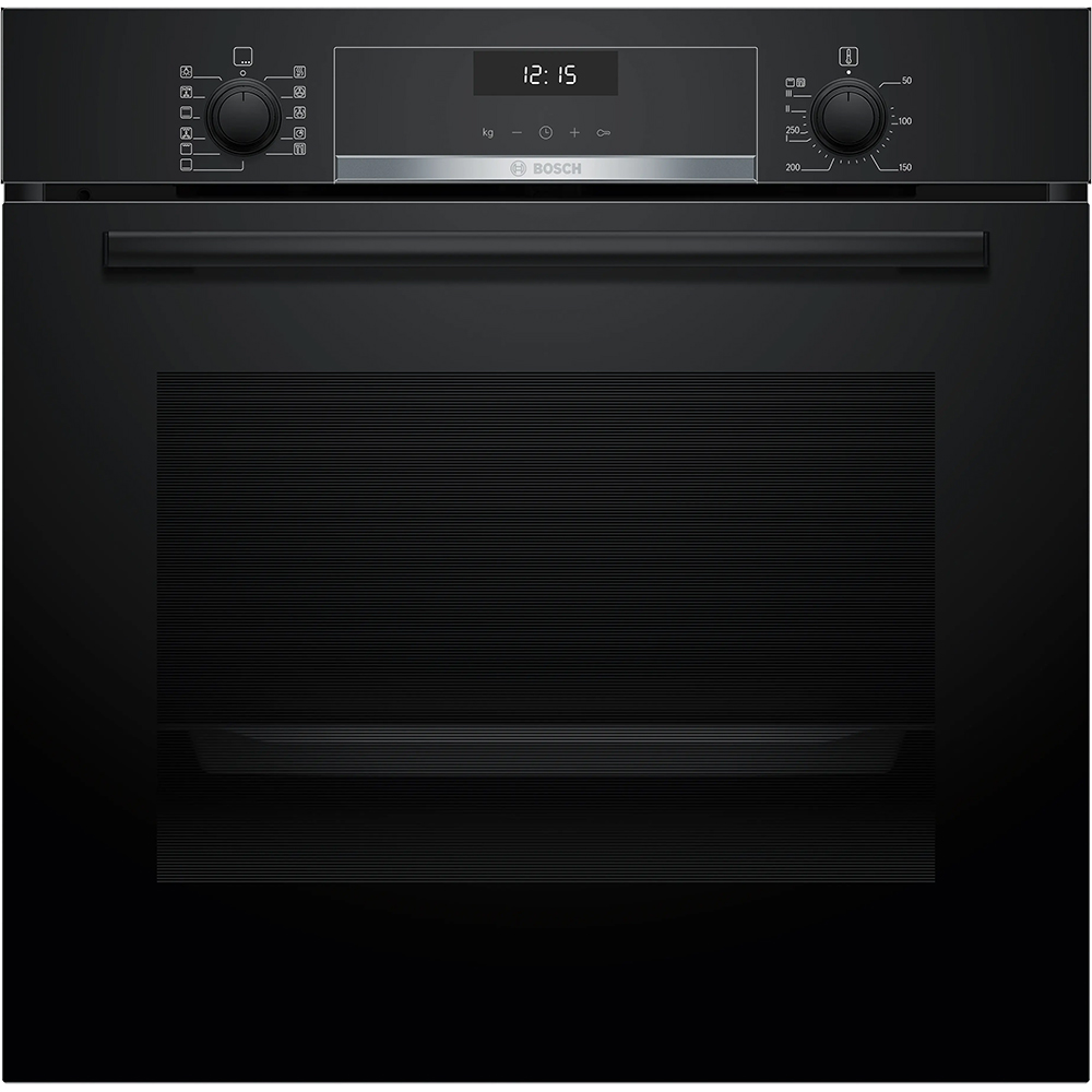 Cuptor incorporabil BOSCH HBG537EB4, Electric, Autocuratare EcoClean, 71 l, Clasa A+, negru