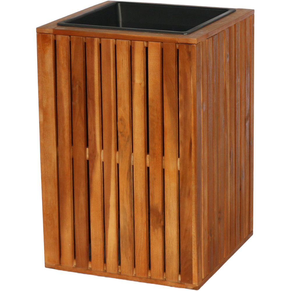 Jardiniera GARDEN STAR Acacia HD-11763, 40x40x60cm, maro
