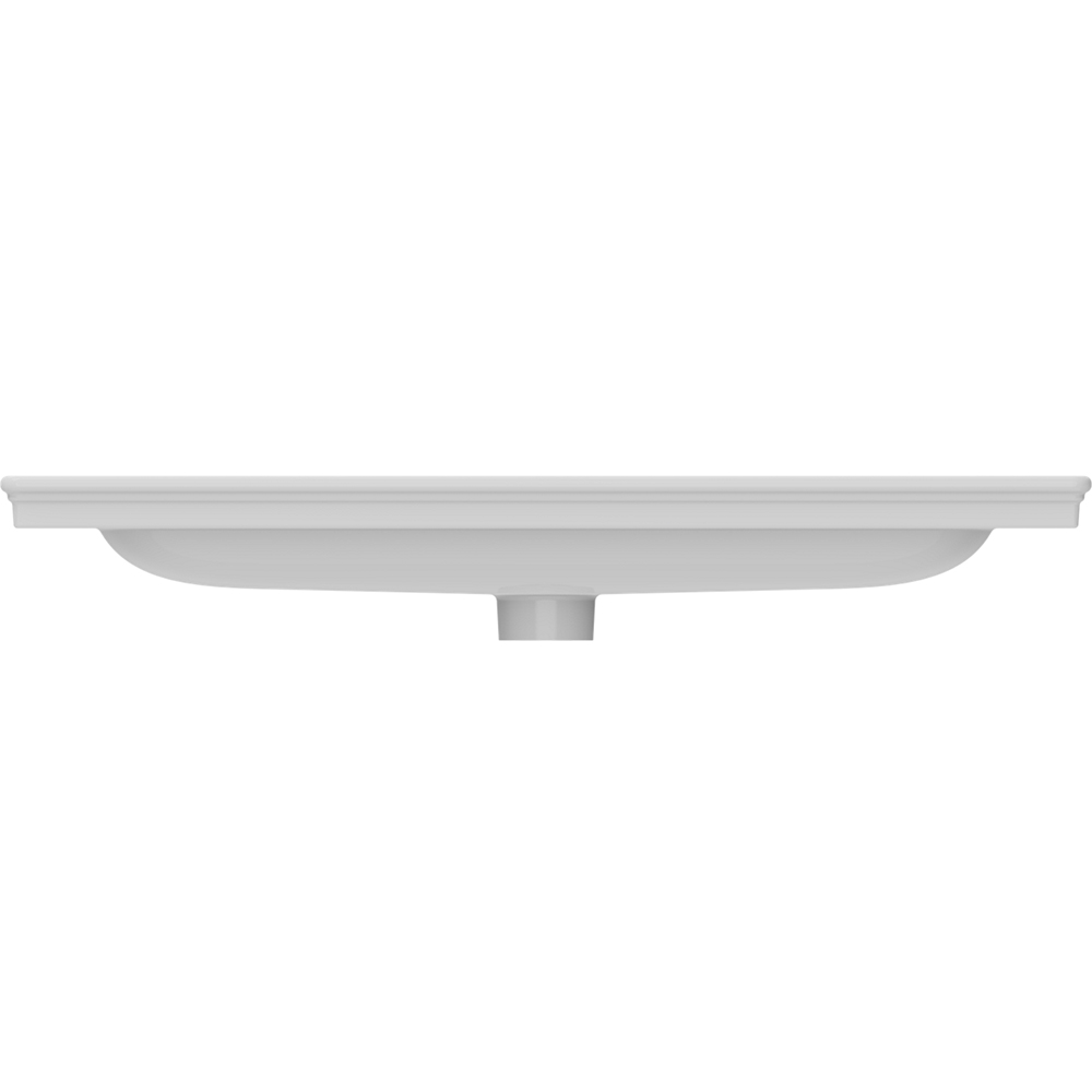 Lavoar incorporabil GoodHome Endell, ceramica, 83.4 x 47 cm, alb