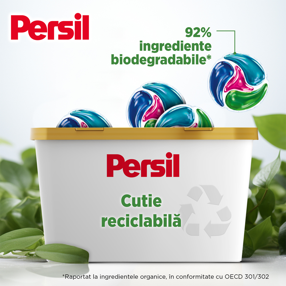 Detergent capsule PERSIL 4in1 Discs Color, 60 spalari