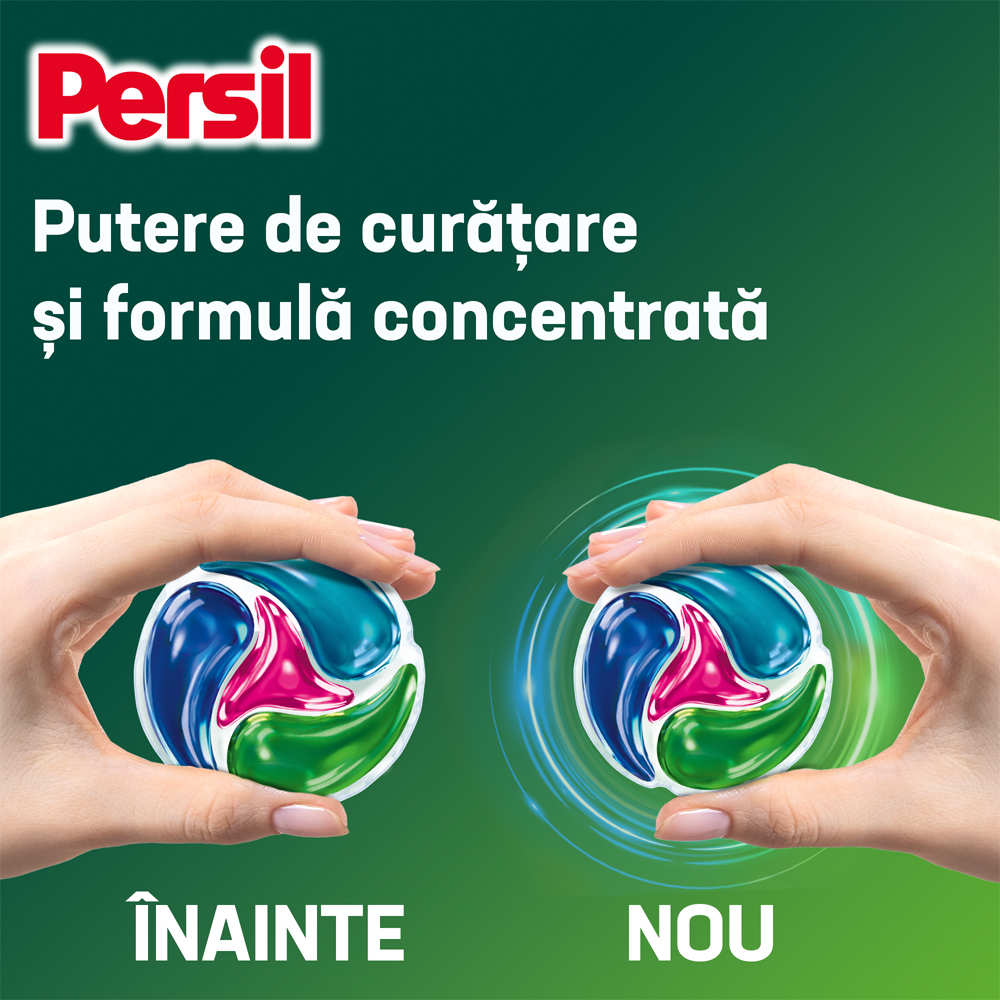 Detergent capsule PERSIL 4in1 Discs Color, 60 spalari