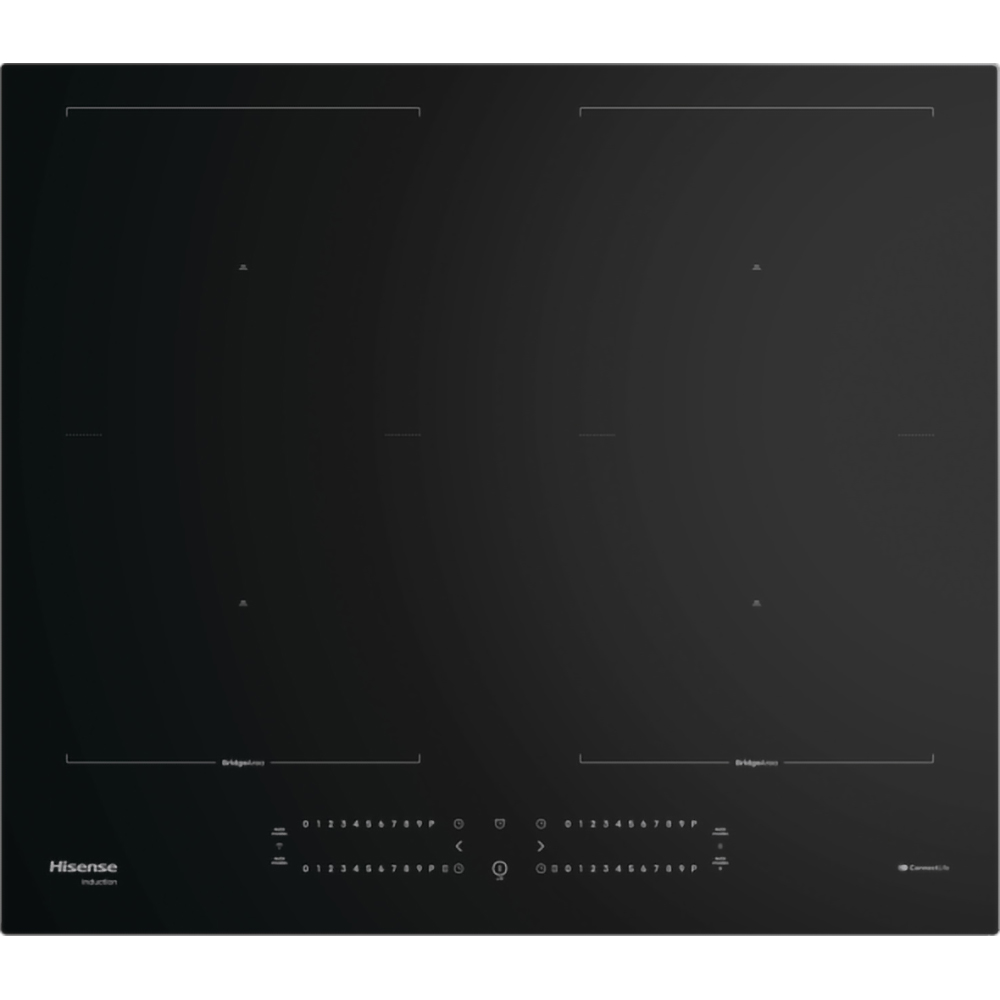 Plita incorporabila HISENSE HI6442BSCWF, Inductie, 4 arzatoare, Touch Control, negru