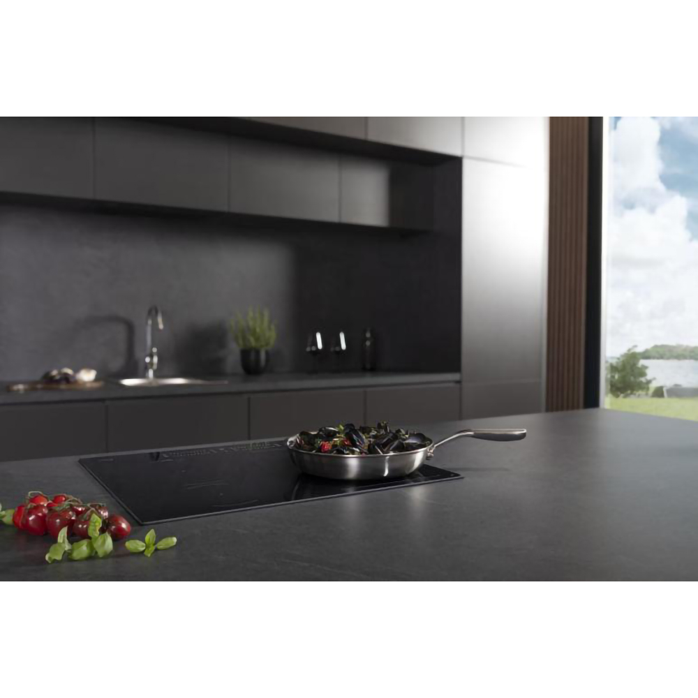 Plita incorporabila HISENSE HI6442BSCWF, Inductie, 4 arzatoare, Touch Control, negru