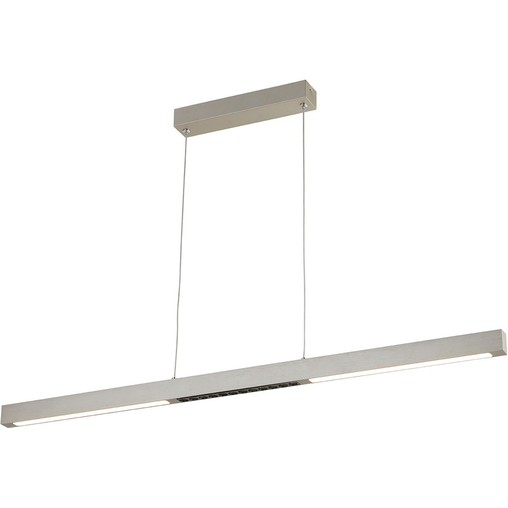 Lustra LED KLAUSEN Himera, 36W, 4000K, IP20, argintiu