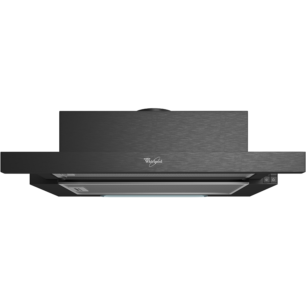 Hota incorporabila telescopica WHIRLPOOL AKR 749 NB, 1 motor, 336 m3/h, L 60 cm, negru