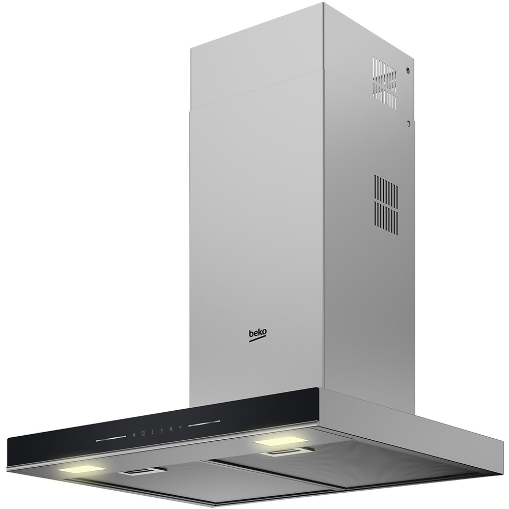 Hota decorativa BEKO BHCB66641BBHS, 1 motor, 700 m3/h, L 60 cm, inox