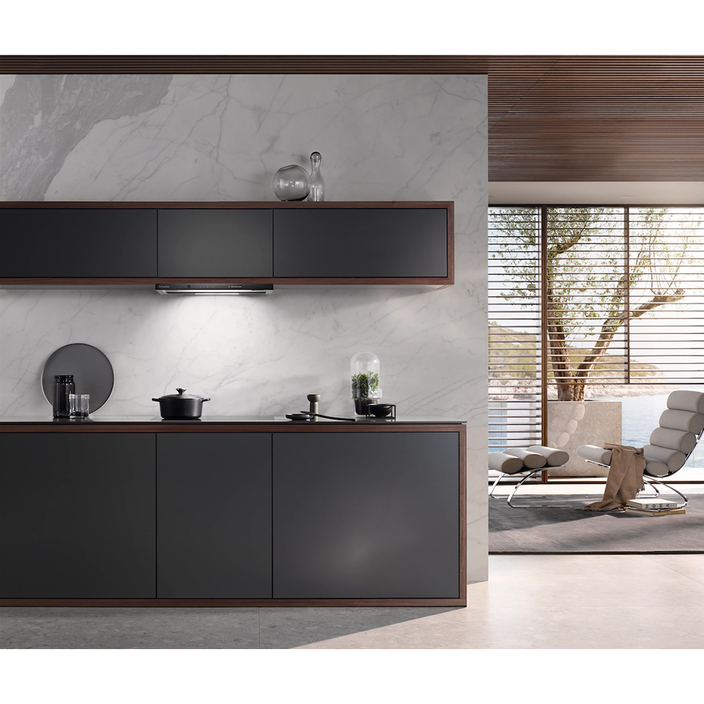 Hota incorporabila MIELE DAS 4630, 1 motor, 720 m3/h, L 60 cm, negru obsidian