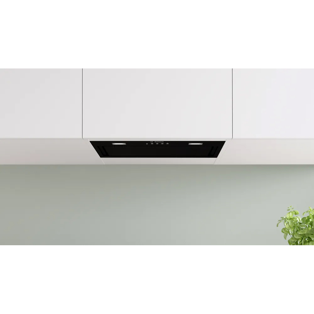 Hota incorporabila BOSCH DLN56AC60, 1 motor, 645 m3/h, L 52 cm, negru