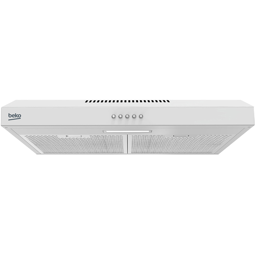 Hota traditionala BEKO HNS61222NAW, 1 motor, 201 m3/h, L 60 cm, alb