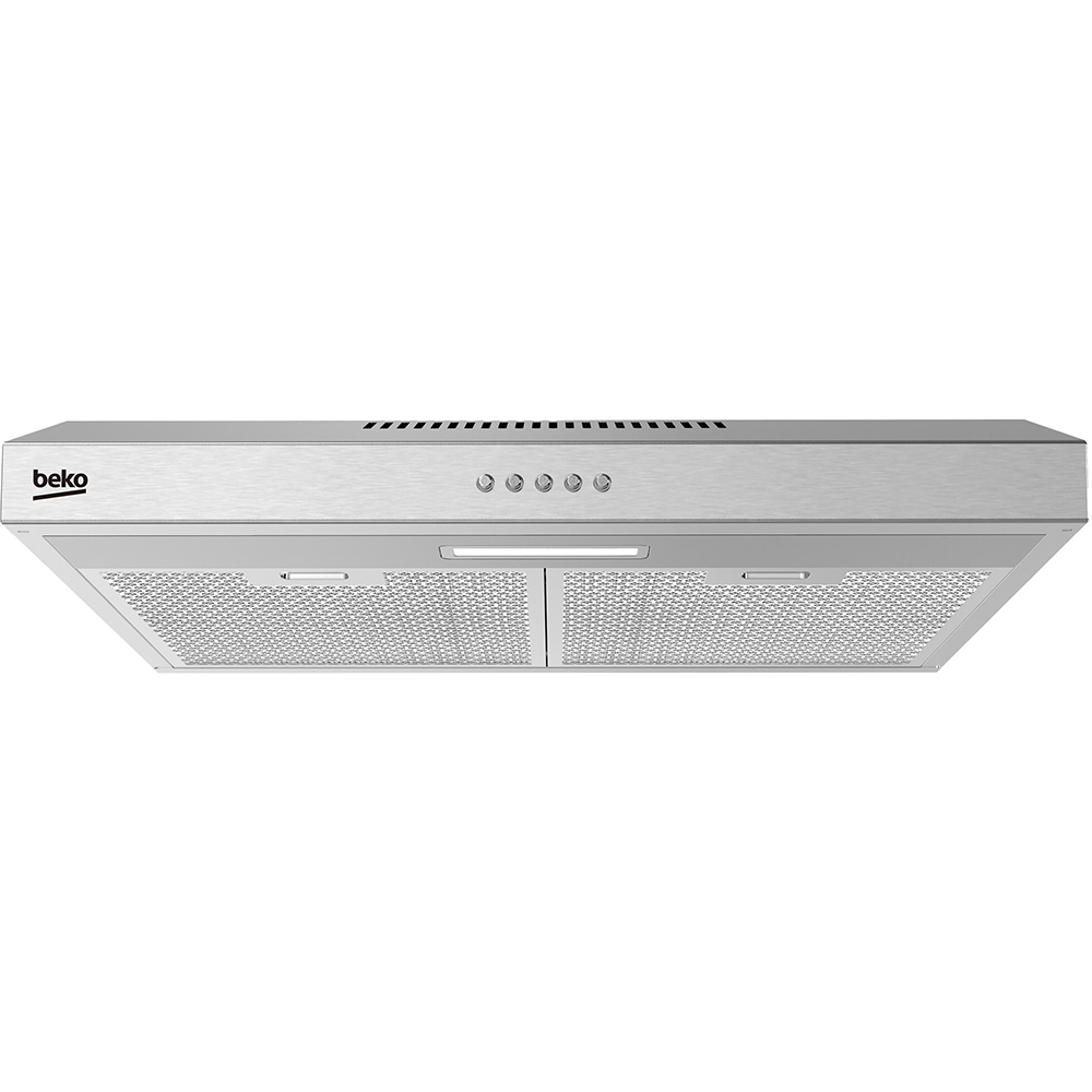 Hota traditionala BEKO HNS61222NAX, 1 motor, 201 m3/h, L 60 cm, inox