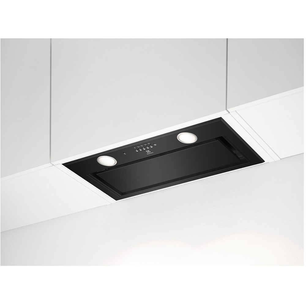 Hota incorporabila ELECTROLUX LFG716R, 1 motor, 700 m3/h, L 54 cm, negru