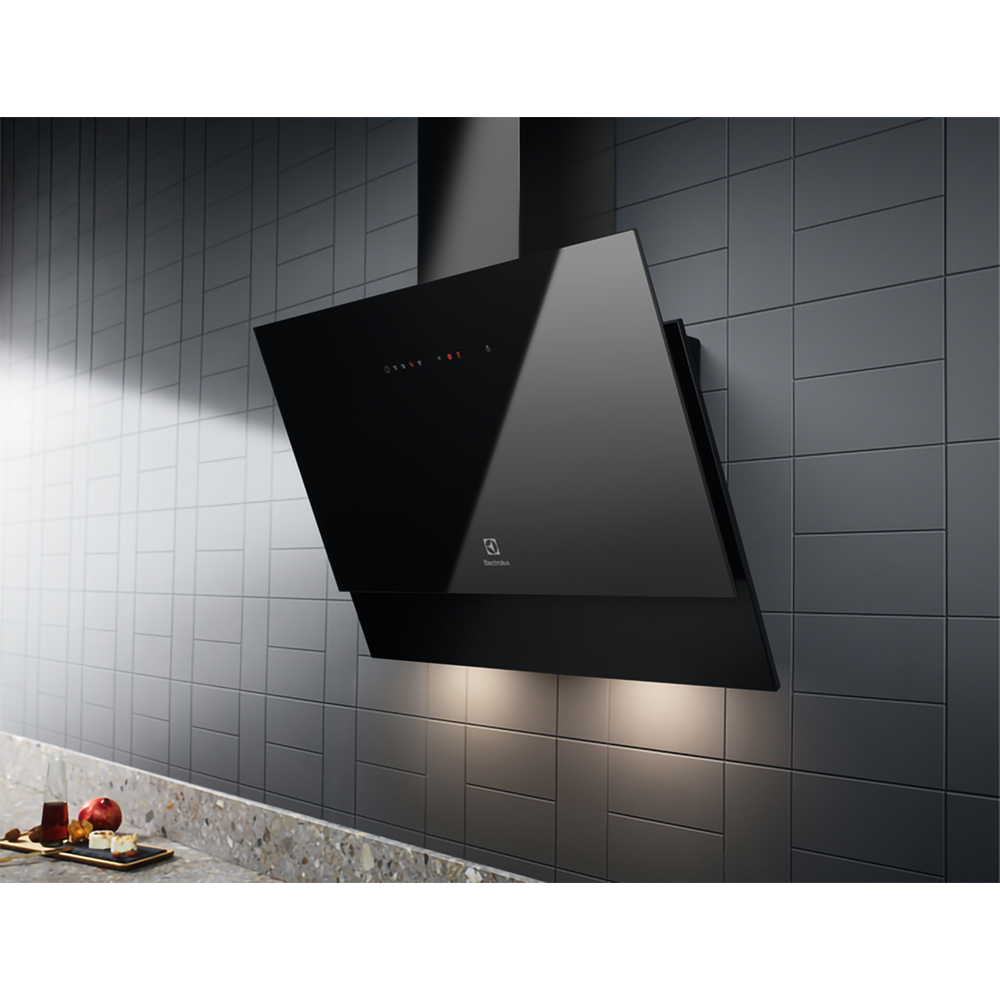 Hota decorativa ELECTROLUX LFV616K, 1 motor, 700 m3/h, L 60 cm, negru