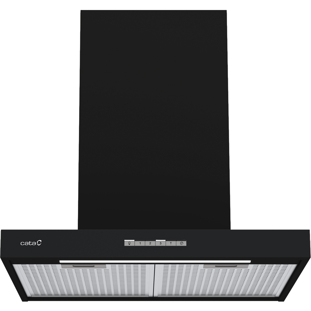 Hota decorativa CATA SYGMA 6010 BK, 1 motor, 802 m3/h, L 60 cm, negru