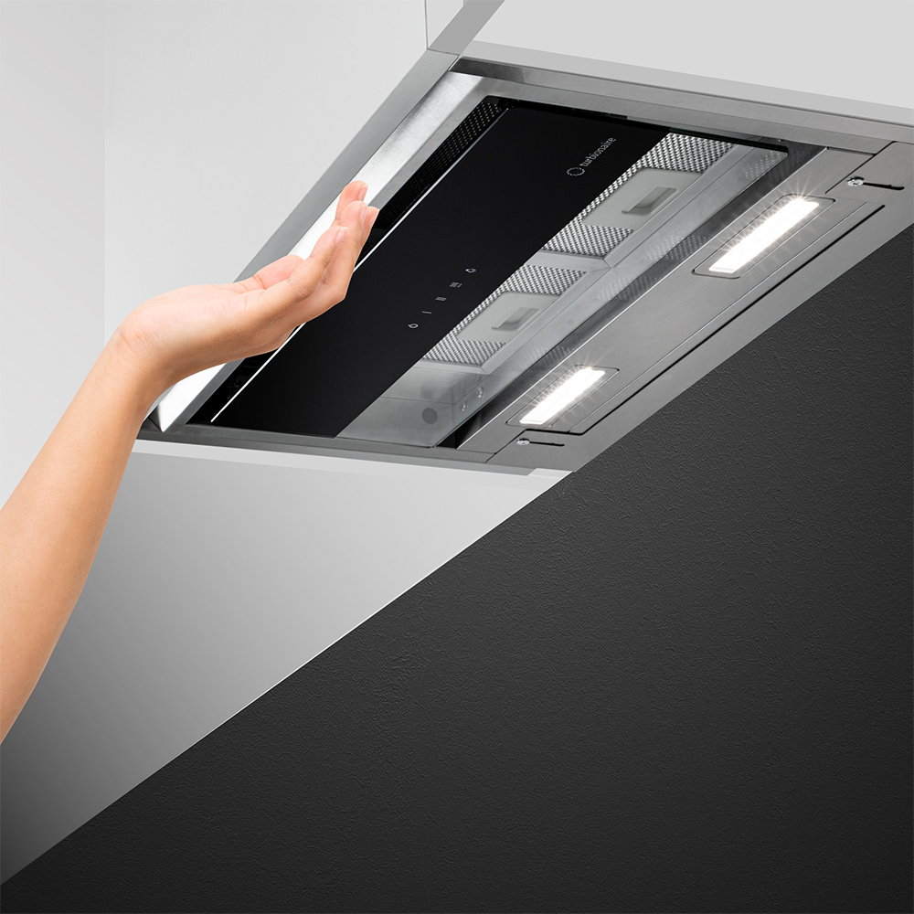 Hota incorporabila TURBIONAIRE Enia 60 S TEN60BS, 1 motor, 720 m3/h, L 60 cm, inox