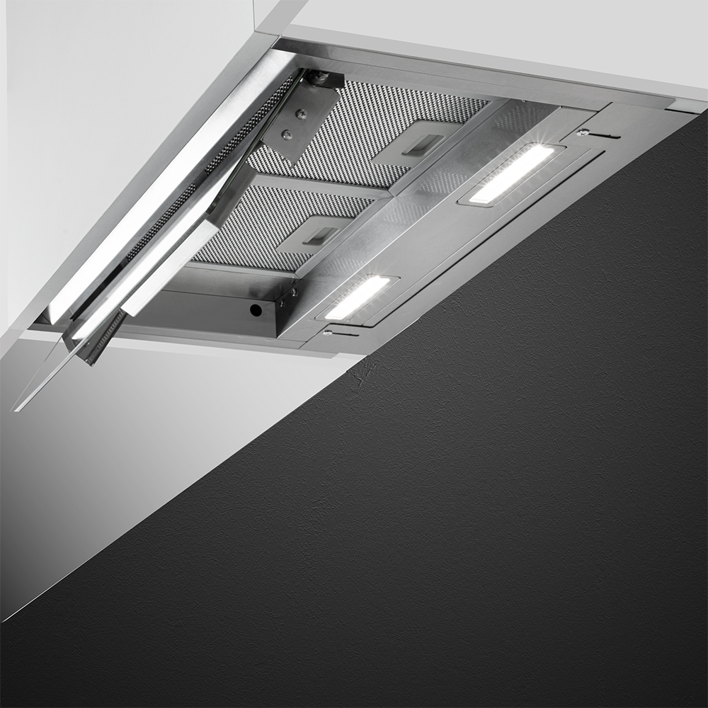 Hota incorporabila TURBIONAIRE Enia 60 S TEN60BS, 1 motor, 720 m3/h, L 60 cm, inox