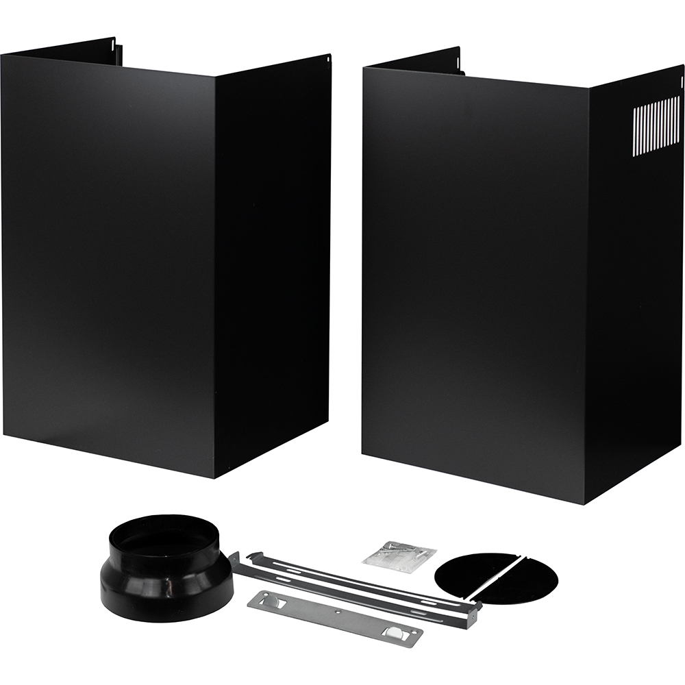 Hota decorativa TURBIONAIRE Elva 60 WB TEV60WB, 1 motor, 692 m3/h, L 60 cm, negru