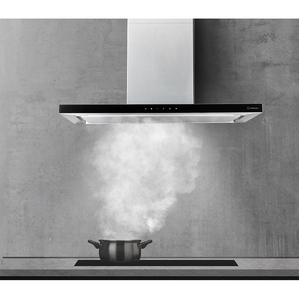 Hota decorativa TURBIONAIRE Elyn 60 S TEY60W, 1 motor, 706 m3/h, L 60 cm, inox