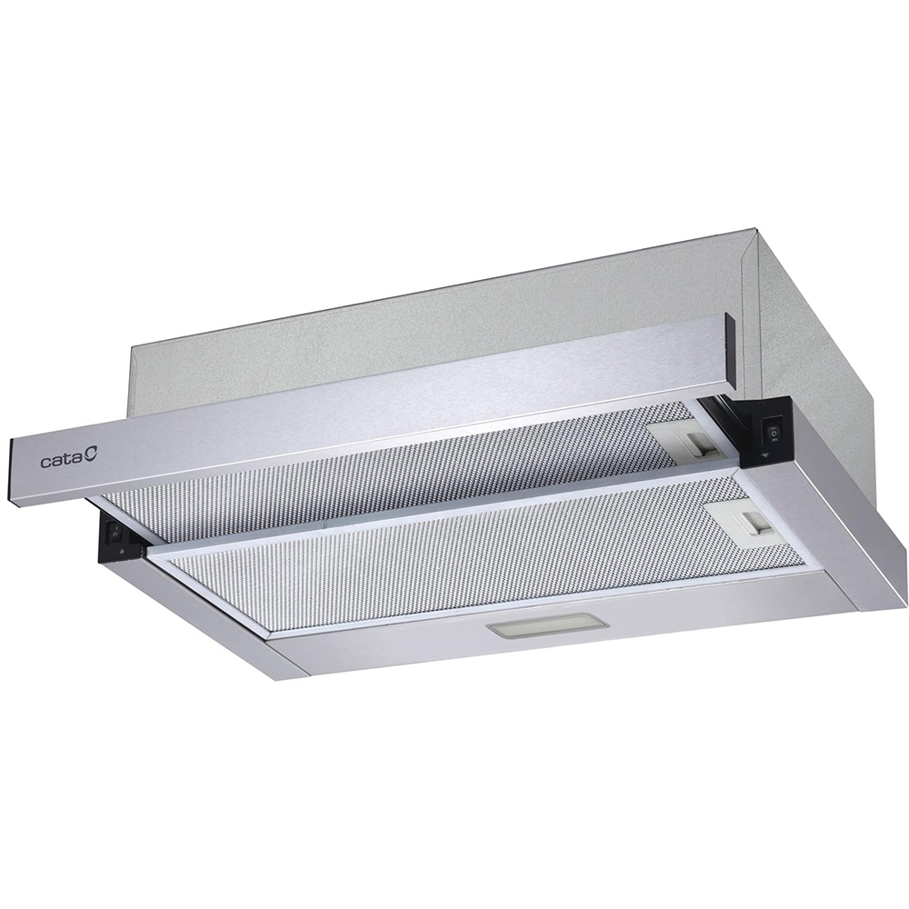 Hota incorporabila telescopica CATA TFB-5160 X, 1 motor, 300 m3/h, L 60 cm, inox