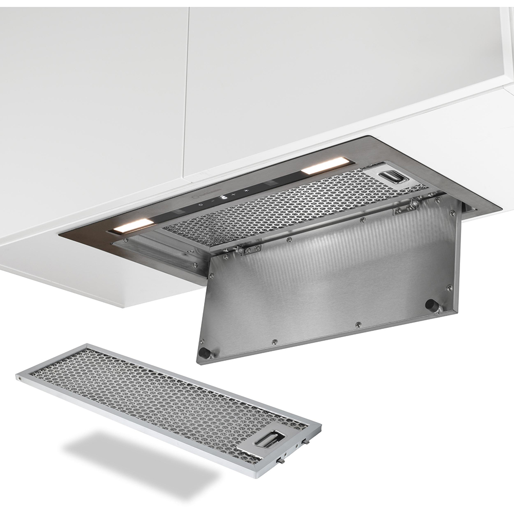Hota incorporabila TURBIONAIRE Thea 50 S TH50RC, 1 motor, 607 m3/h, 52 cm, inox