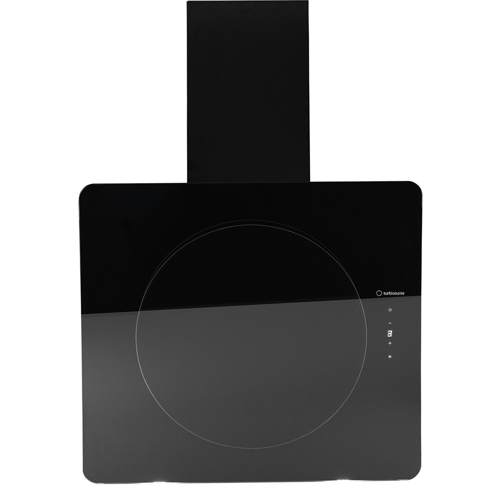 Hota decorativa TURBIONAIRE Lisa 60 B TIS60WB, 1 motor, 653 m3/h, L 60 cm, negru