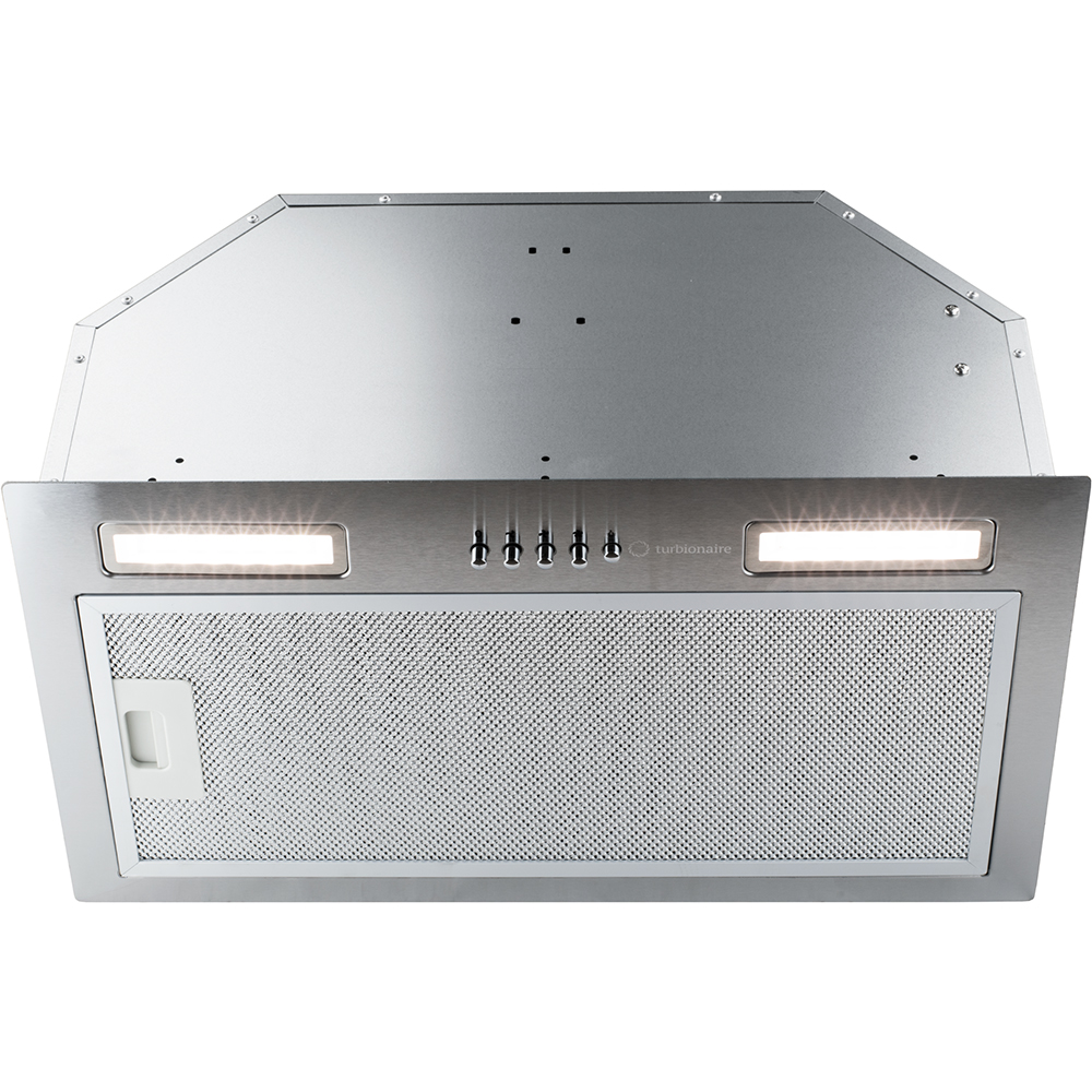Hota incorporabila TURBIONAIRE Luna 50 S TLN50S, 1 motor, 434 m3/h, L 50 cm, argintiu