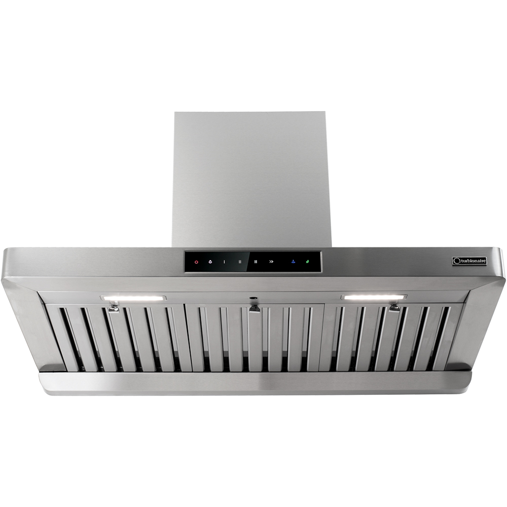 Hota decorativa TURBIONAIRE Tech 90 S TTE90WPS, 1 motor, 711 m3/h, L 90 cm, inox