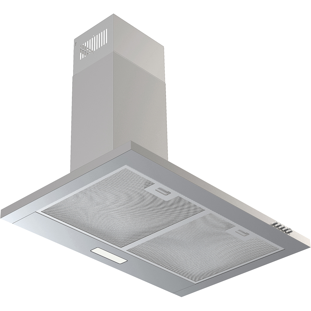 Hota decorativa VORTEX VHTD601SS01S, 1 motor, 362 m3/h, L 60 cm, inox