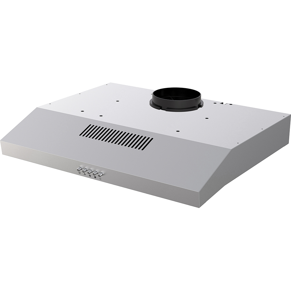 Hota traditionala VORTEX VHTS601SS01S, 1 motor, 214 m3/h, L 60 cm, inox