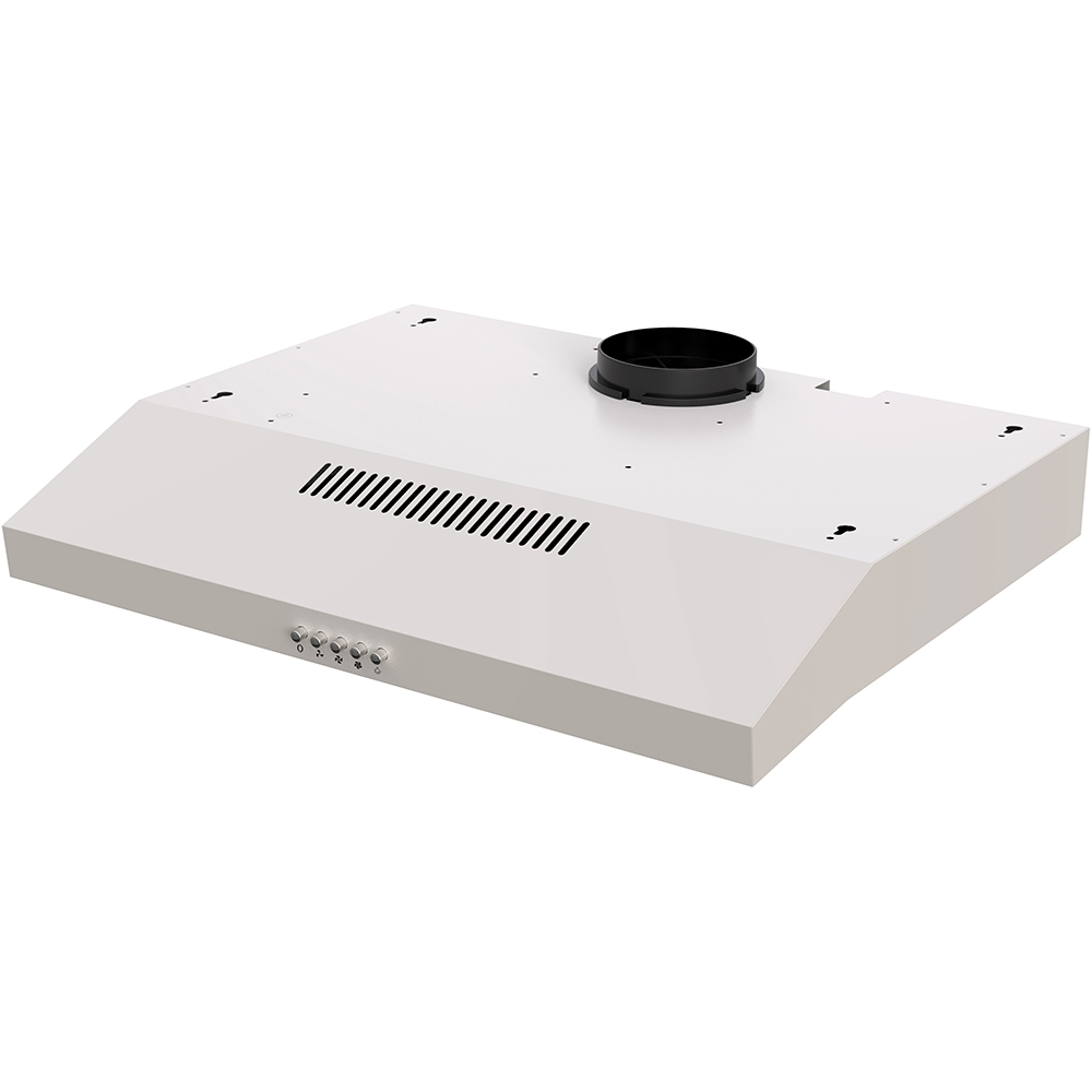 Hota traditionala VORTEX VHTS601WH01S, 1 motor, 214 m3/h, L 60 cm, alb