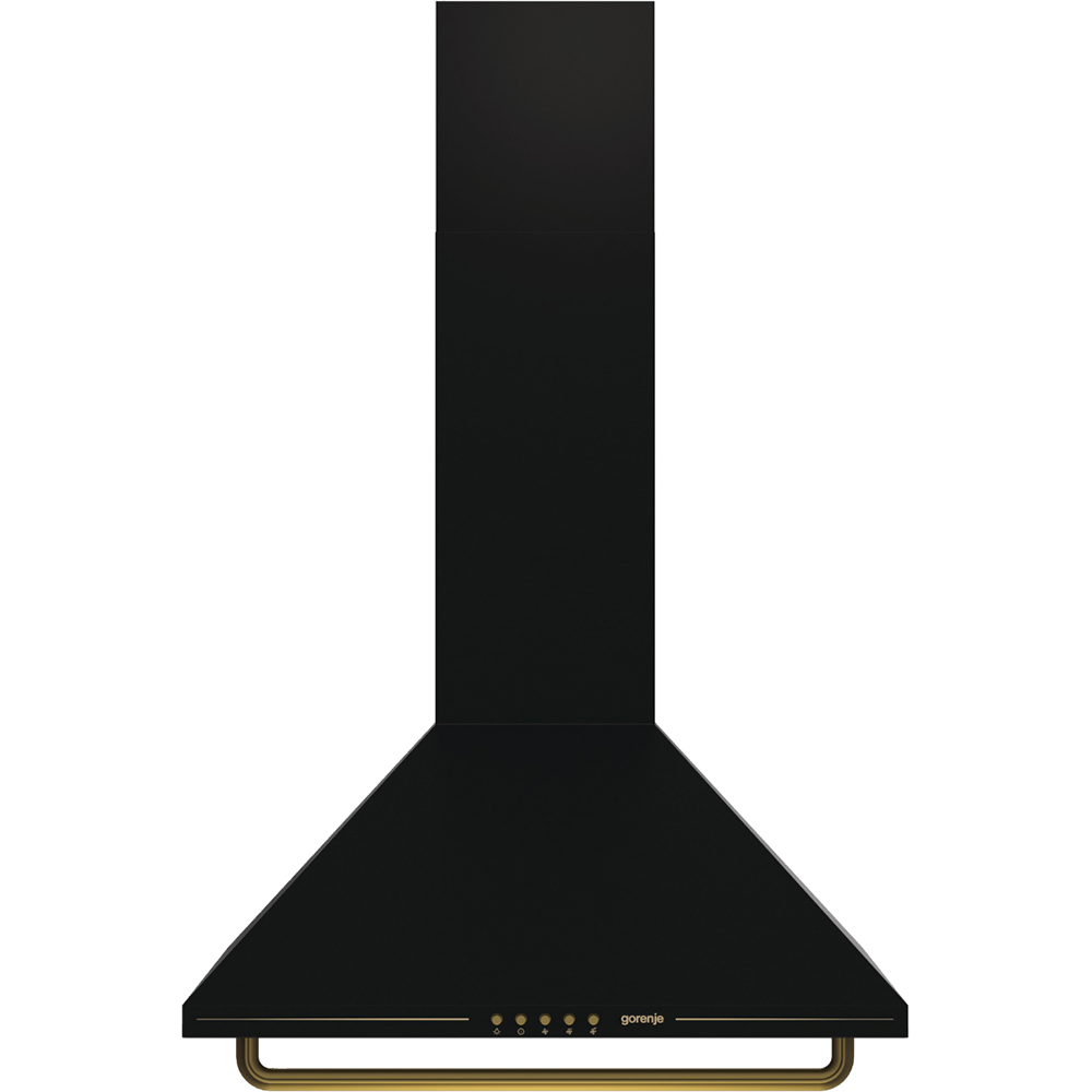 Hota decorativa GORENJE WHC63CLB, 1 motor, 650 m3/h, L 60 cm, negru