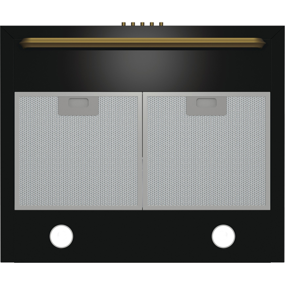 Hota decorativa GORENJE WHC63CLB, 1 motor, 650 m3/h, L 60 cm, negru