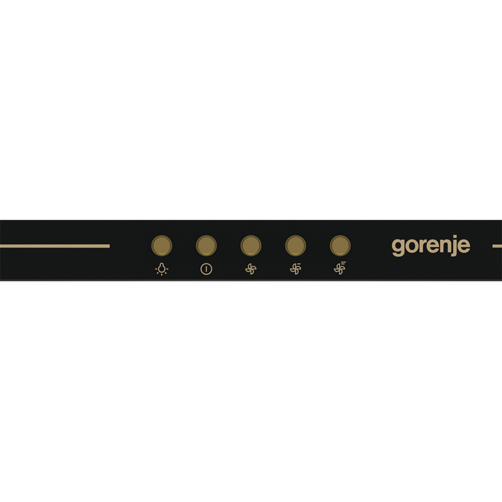 Hota decorativa GORENJE WHC63CLB, 1 motor, 650 m3/h, L 60 cm, negru
