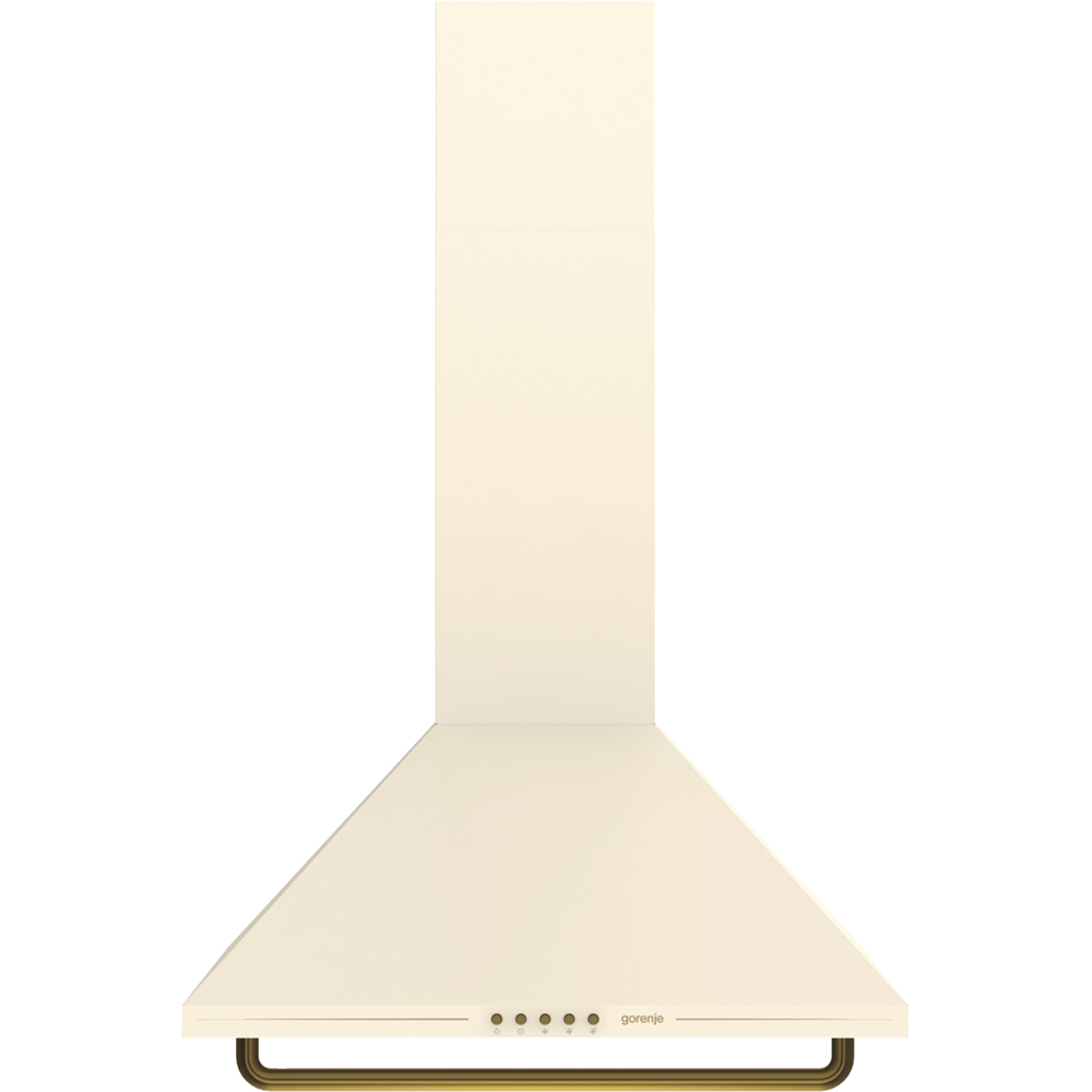 Hota decorativa GORENJE WHC63CLI, 1 motor, 650 m3/h, L 60 cm, bej