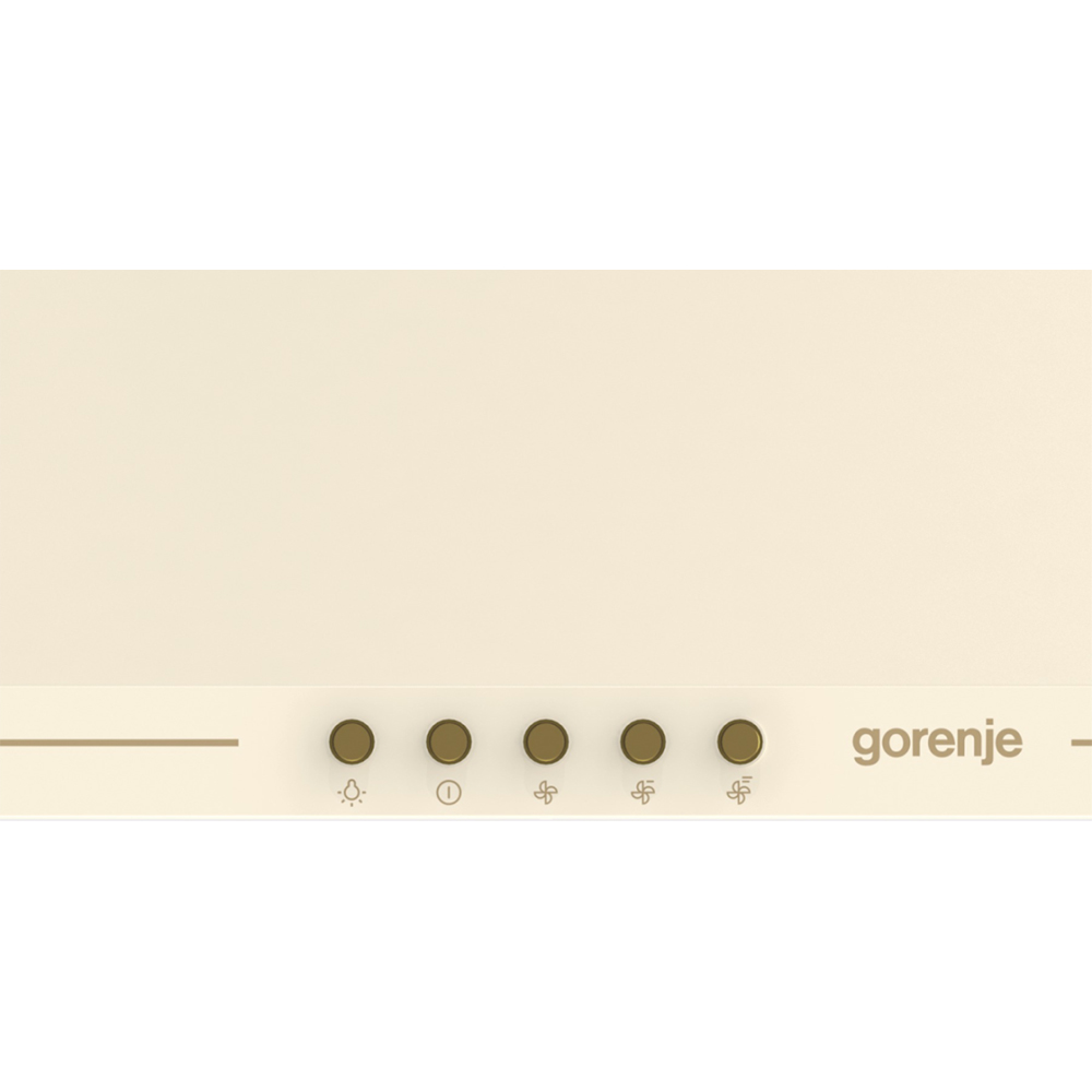 Hota decorativa GORENJE WHC63CLI, 1 motor, 650 m3/h, L 60 cm, bej